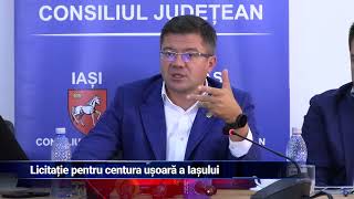 Licitație pentru centura ușoară a Iașului [upl. by Emilie]