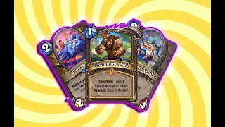 Nuke Your Opponents Face With Questline Druid ANOTHER SINGALONG BUDDY DECK [upl. by Harte]