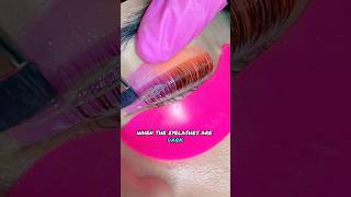 Lash lift lashes lashlift lashlifting eyelashes eyelashlift lashmaker lashtutorial tutorial [upl. by Chaudoin57]