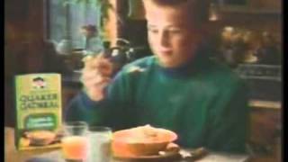 1988 Instant Quaker Oatmeal Commercial [upl. by Aerdma]