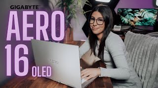 This is the Best Laptop Ive Used All Year  Gigabyte AERO 16 OLED Review [upl. by Arlo344]