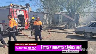 Se incendio un vivienda en Patagones [upl. by Persas60]