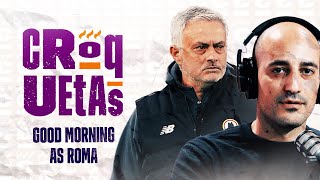 EP 22 – Good Morning AS ROMA feat Francesco COSTA  Croquetas  DAZN [upl. by Ayomat]