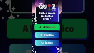 Quiz de Conhecimentos Gerais Nível Fácil – Quantas Você Consegue Acertar Shorts Fácil 3 [upl. by Aihsad]