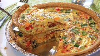 Bacon Egg and Cheese Quiche [upl. by Tterej]