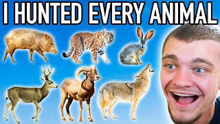 I Hunted Every Animal in Mexico  Hunter Call of the Wild [upl. by Collie847]