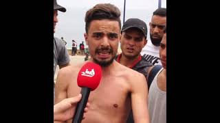 حراكة الفنيدق 💔🇲🇦 plage humor wahran summer constantine beach funny neymar summervibes [upl. by Oinegue]