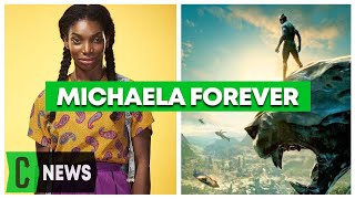 Black Panther 2 Michaela Coel Joins Cast of Marvels Wakanda Forever [upl. by Ulphi507]