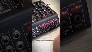 New item  Recording tech Pro RTX6 PLUS Mixer USB live recording triple3music [upl. by Ellemrac444]