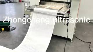 Pleated Air Filter Compound Folding Machine [upl. by Tnayrb]