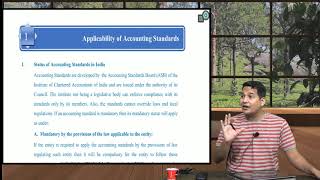 CA Inter Accounts  Basic Concepts of Accounting Standards  By CA Ravi Sonkhiya [upl. by Gaudet]