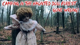 ANIMAL SACRIFICE FOUND WHILE CAMPING IN THE HAUNTED DOLL FOREST GONE WRONG [upl. by Brezin]