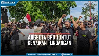 Demo Ribuan Anggota BPD di Pati Tuntut Kenaikan Tunjangan [upl. by Damicke659]