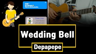 Wedding Bell  Depapepe 기타 악보 TAB 연습 Cover Practice [upl. by Brainard]