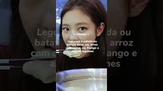 dicas para ter a dieta da jennie do blackpink blackpinkjennie dicasparafuturasidols [upl. by Bel]