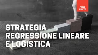 40 41 42 43 Regressione lineare e logistica [upl. by Noicnecsa]