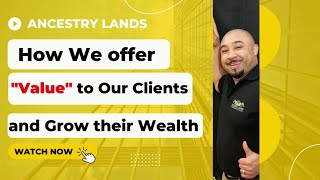 Why investing in Vacant land with Ancestry Lands should be your start in Real Estate investing [upl. by Hesther196]