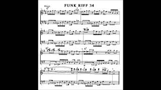 Andrew D Gordon  riff 34  rock funk  tutorial lesson keyboard piano [upl. by Janenna477]