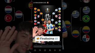 FINALISSIMA 2025 is set 🇦🇷🇪🇸 spain argentina copaamerica EURO2024 finalissima2025 [upl. by Ladnik259]