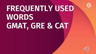 Meaning and usage for GMAT GRE CAT Anomaly and Equivocal [upl. by Manda890]