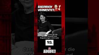 Baerbock Vernichtet😱🫣👀 shortsfeed deutschland satire comedy politik ampel diegrünen baerbock [upl. by Dustin]