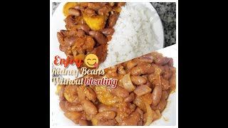 Cook with me  Delicious Kidney beans  best way to enjoy red kidney beans without bloating [upl. by Lehpar699]