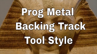 Prog Metal Backing Track Tool Style E Phrygian majordominant scale [upl. by Retxab]