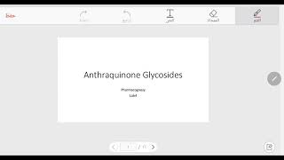 Anthraquinone glycosides [upl. by Odel701]