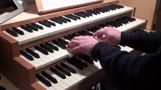 William Byrd  Pavane The Earl of Salisbury organ [upl. by Aerehs]