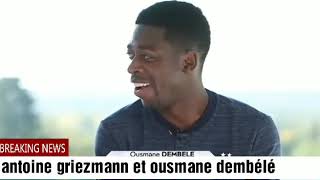 Griezmann et Dembélé linterview la plus drôle du foot français [upl. by Reteid]