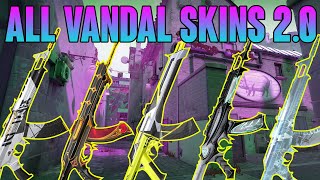 ALL VANDAL SKINS SHOWCASE 20  VALORANT VANDAL SKINS [upl. by Labanna809]