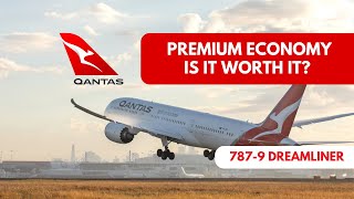 FULL Qantas Premium Economy Review  Sydney To Dallas 7879 Dreamliner [upl. by Lleval216]