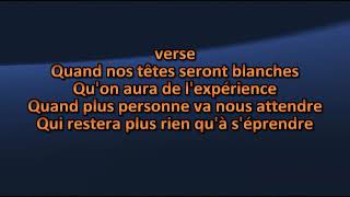 Vincent Vallières  On va saimer encore  Karaoke  Lyrics [upl. by Zohar]