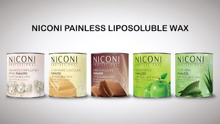 HOW TO USE NICONI PAINLESS LIPOSOLUBLE WAX [upl. by Eyks]