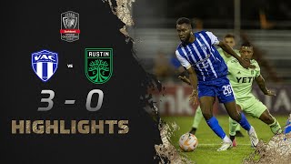 Scotiabank Concacaf Champions League 2023 R16 Highlights  Violette Athletic Club vs Austin FC [upl. by Avron]