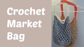 Crochet Market Bag [upl. by Onitnatsnoc]