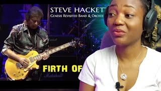 WAIT a DAMN Min 🤯 Steve Hackett  Firth of Fifth  reaction [upl. by Nahshon]