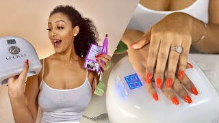 የጥፍር አስራር ሚስጥር በቤት ውስጥ  Gel Nails for beginners [upl. by Mariam]