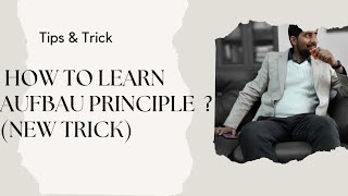 How to learn Aufbau principle New Trick [upl. by Ytram613]