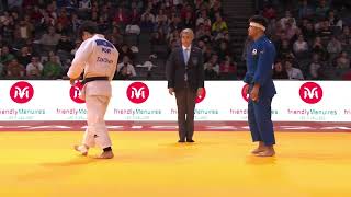 B AN KOR VS J MARUYAMA JPN  Paris Grand Slam 2024  SemiFinal 66 Kg [upl. by Alban]