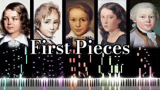 First Pieces by 15 Great Classical Composers [upl. by Oileduab820]