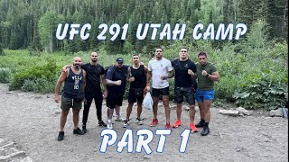 UFC 291 Coach Cruz in Utah with the team part 1 [upl. by Hanley826]