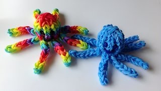 Rainbow Loom Nederlands 3doctopus monstertail [upl. by Vladimir998]