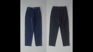 DENIM PANTS FOR LADIES one washedampoverdyed [upl. by Leonanie983]