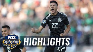 Mexicos Antuna scores first goal to make it 10 vs Cuba  2019 CONCACAF Gold Cup Highlights [upl. by Alexandra]