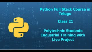 Python Full Course in Telugu  Python Tutorials in Telugu  Python in Telugu  Python for Beginners [upl. by Ackerman100]