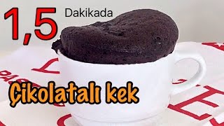 Çocuklar bile yapıyor❗️tatlı krizine çözüm❗️15 DAKİKADA çikolatalı kek  Figen Ararat [upl. by Eiten586]