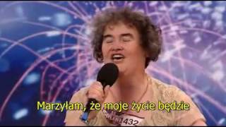 Napisy Polskie Susan Boyle  Britains Got Talent Polski [upl. by Russian868]