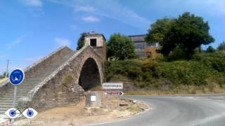 Camino de Santiago Day 13 Views of Portomarín [upl. by Ahsetra]