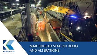 Kilnbridge Maidenhead Station Demolition and Structural Alterations [upl. by Early]